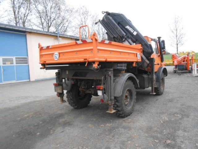 Unimog U1450 427/11 mit Kran - 翻斗车, 起重车:图4 Unimog U1450 427/11 mit Kran - 翻斗车, 起重车:图4