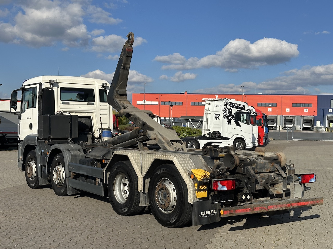 吊钩升降车 MAN TGS 35.400 8x2  Intarder   Meiller Haken：图7