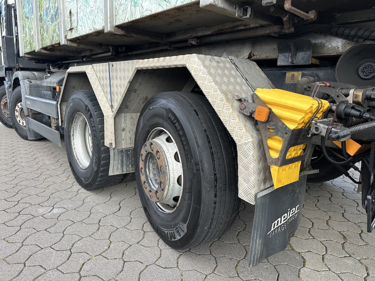吊钩升降车 MAN TGS 35.400 8x2  Intarder   Meiller Haken：图9