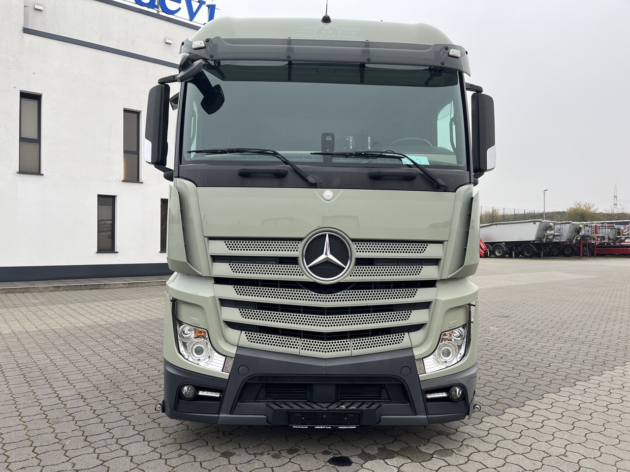 Mercedes-Benz Actros 2545 6x2 EFFER Atlas 265-A6 Lenk- Liftachse - 栏板式/ 平板卡车, 起重车:图3 Mercedes-Benz Actros 2545 6x2 EFFER Atlas 265-A6 Lenk- Liftachse - 栏板式/ 平板卡车, 起重车:图3