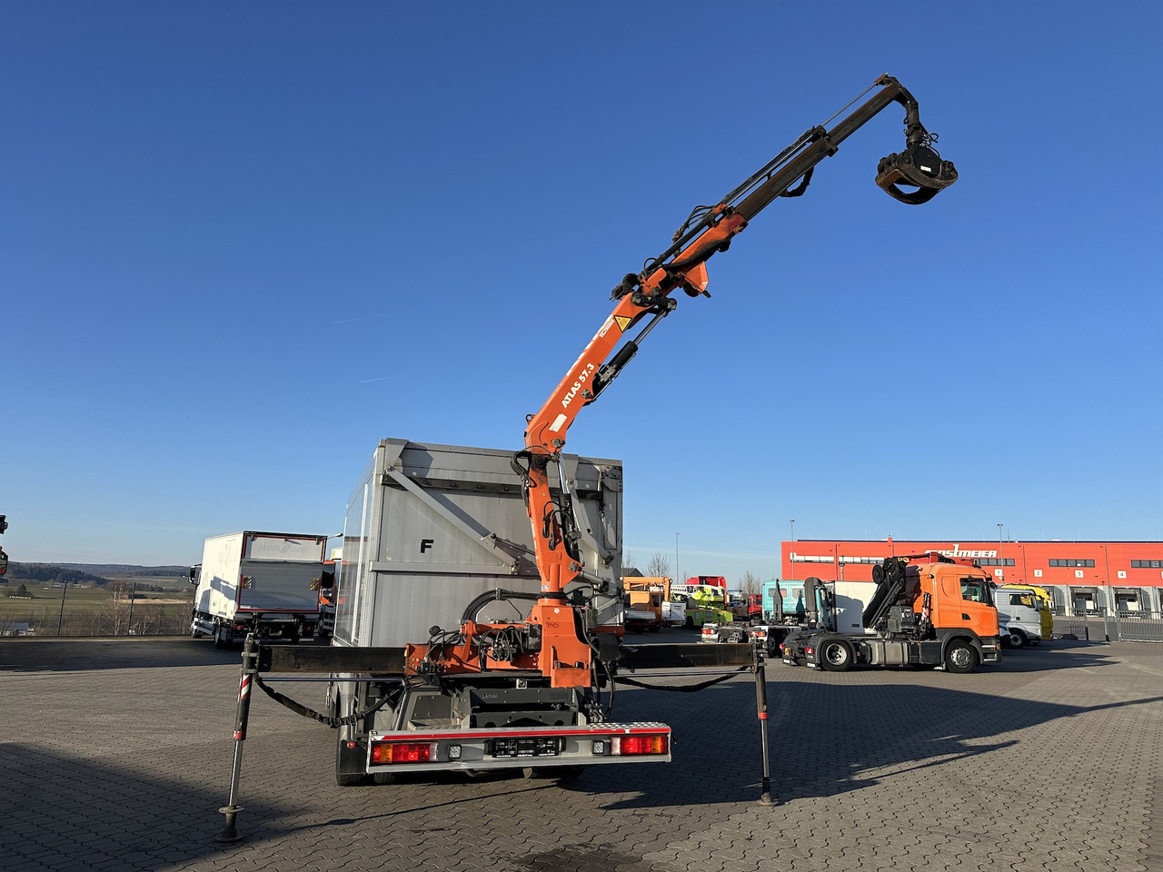 Mercedes-Benz Atego 1529 4x2 Atlas 57.3-A2 Kadaverkipper - 翻斗车, 起重车:图4 Mercedes-Benz Atego 1529 4x2 Atlas 57.3-A2 Kadaverkipper - 翻斗车, 起重车:图4