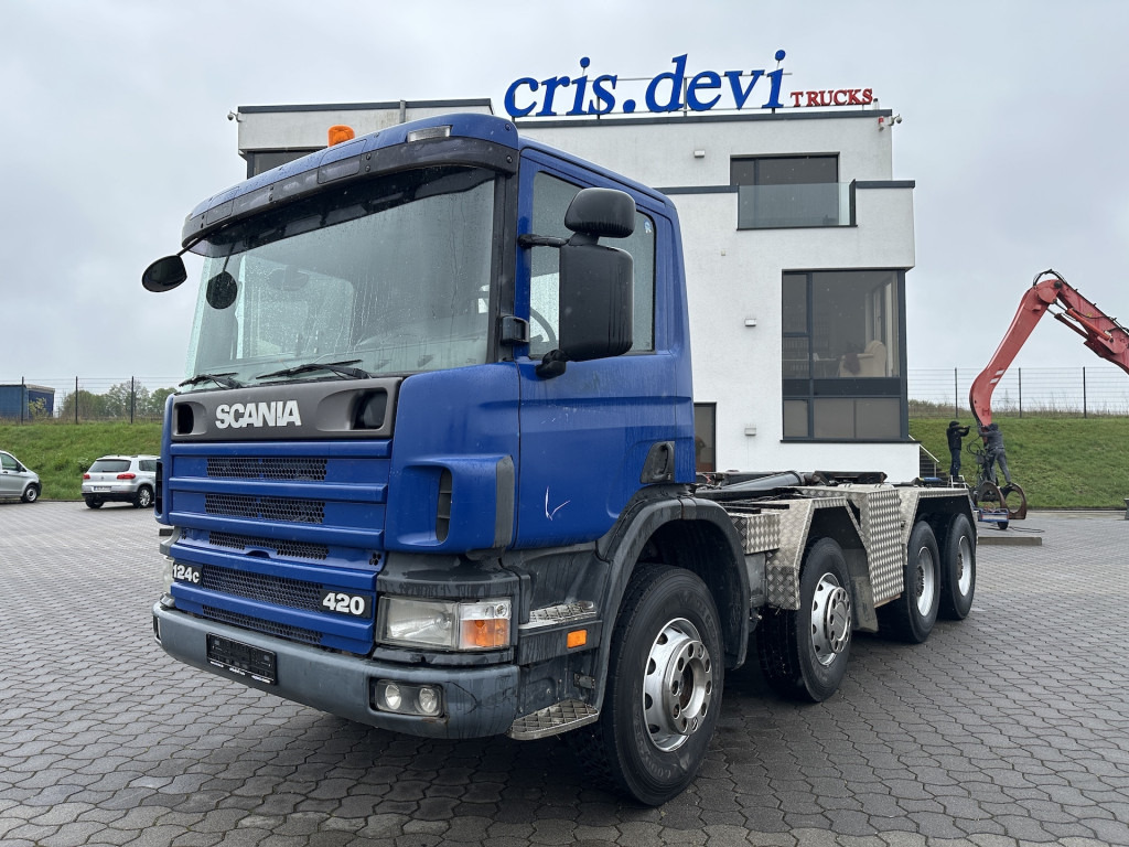Scania P124 420 8x4 Multilift 26 t | Retarder - 吊钩升降车:图1 Scania P124 420 8x4 Multilift 26 t | Retarder - 吊钩升降车:图1