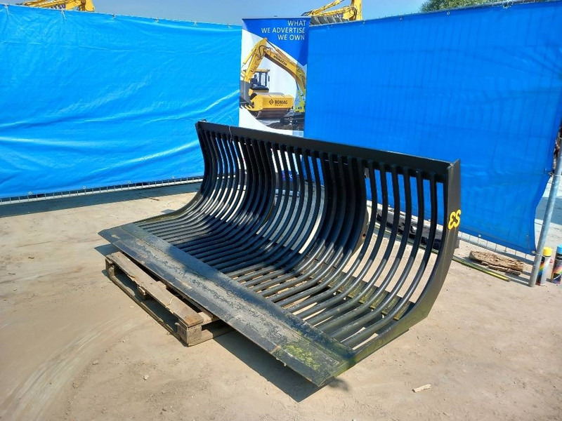 Eurosteel Puinriek WA100 - 铲斗 适用于 建筑机械:图1 Eurosteel Puinriek WA100 - 铲斗 适用于 建筑机械:图1