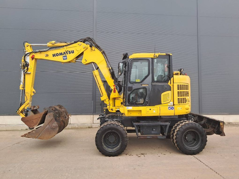 Komatsu PW118MR-11 - 轮式挖掘机:图3 Komatsu PW118MR-11 - 轮式挖掘机:图3