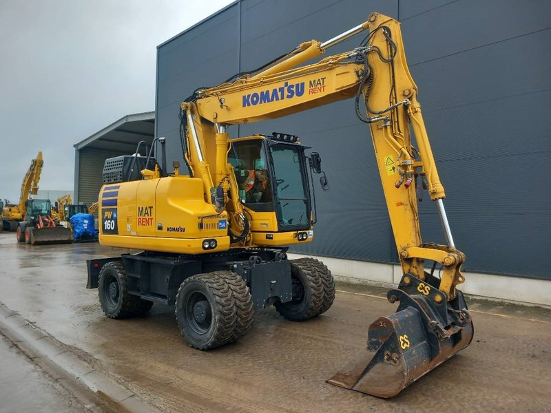 Komatsu PW160-11E0 - 轮式挖掘机:图1 Komatsu PW160-11E0 - 轮式挖掘机:图1