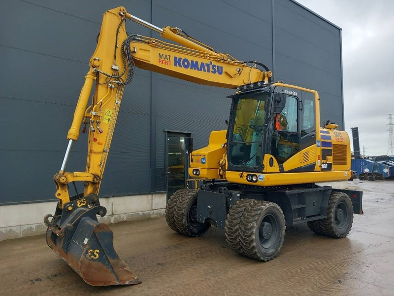 Komatsu PW160-11E0 - 轮式挖掘机:图2 Komatsu PW160-11E0 - 轮式挖掘机:图2