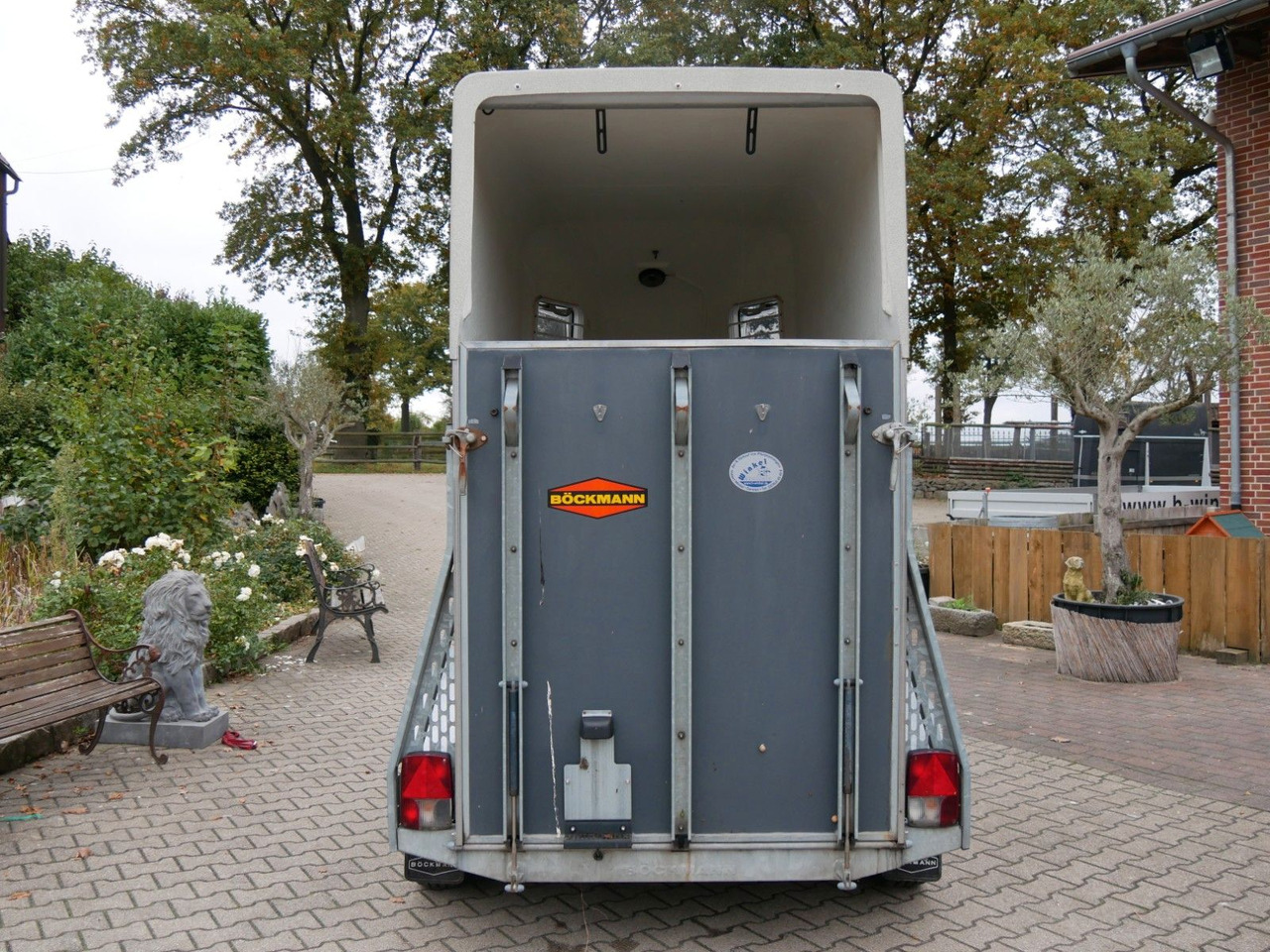 Böckmann Uno - 牲畜运输拖车:图2 Böckmann Uno - 牲畜运输拖车:图2