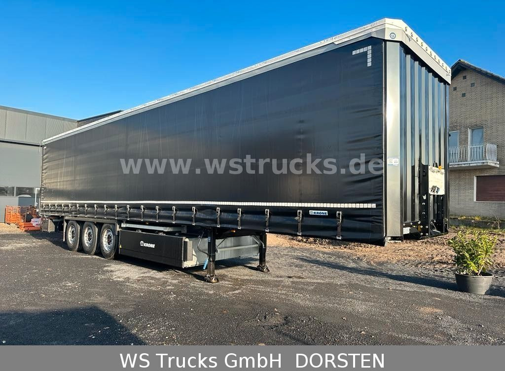Krone Planauflieger SDP 27 Edscha, Rungen, SAF Achsen - 侧帘半拖车:图1 Krone Planauflieger SDP 27 Edscha, Rungen, SAF Achsen - 侧帘半拖车:图1