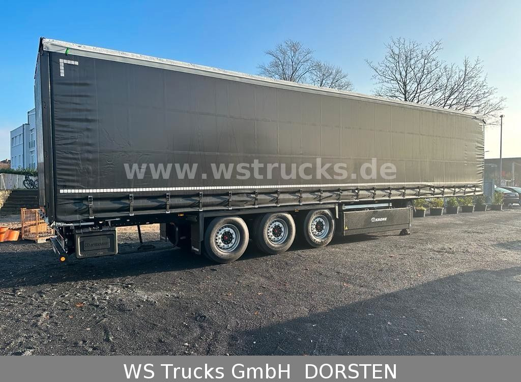 Krone Planauflieger SDP 27 Edscha, Rungen, SAF Achsen - 侧帘半拖车:图2 Krone Planauflieger SDP 27 Edscha, Rungen, SAF Achsen - 侧帘半拖车:图2
