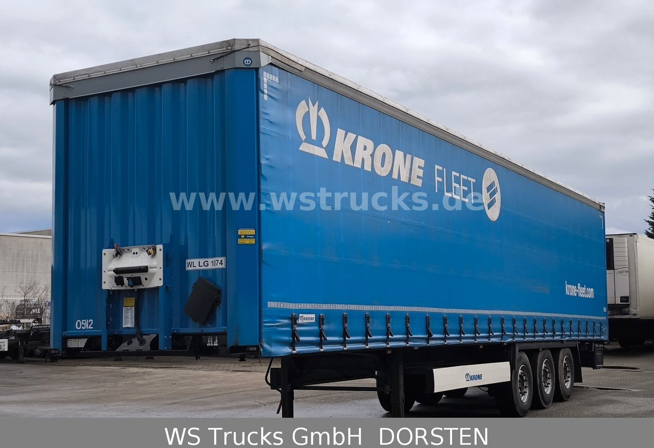 Krone SD 27 Planauflieger mit Edscha | ABS, EBS, XL - 侧帘半拖车:图2 Krone SD 27 Planauflieger mit Edscha | ABS, EBS, XL - 侧帘半拖车:图2