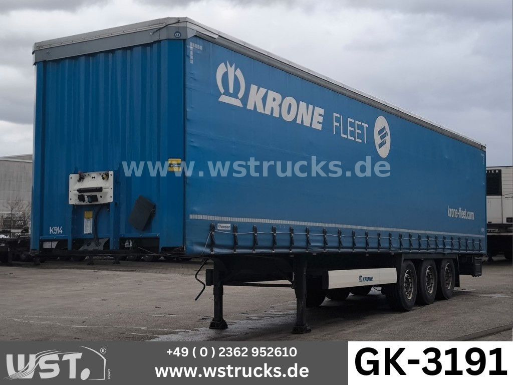Krone SD 27 Planauflieger mit Edscha | ABS, EBS, XL - 侧帘半拖车:图1 Krone SD 27 Planauflieger mit Edscha | ABS, EBS, XL - 侧帘半拖车:图1