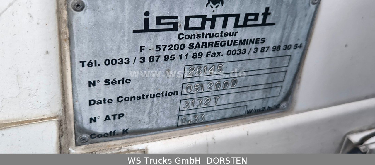 MAN 18.340 Isomet Rohrbahn ( ohne Kühlmaschine ) - 冷藏车:图4 MAN 18.340 Isomet Rohrbahn ( ohne Kühlmaschine ) - 冷藏车:图4