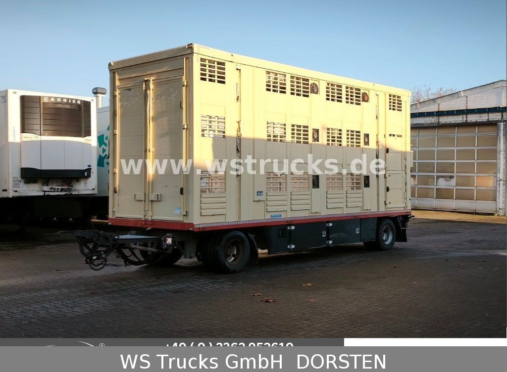 Menke-Janzen 3Stock Viehanhänger | Hubdach |Vollalu |Aggregat - 牲畜运输拖车:图1 Menke-Janzen 3Stock Viehanhänger | Hubdach |Vollalu |Aggregat - 牲畜运输拖车:图1