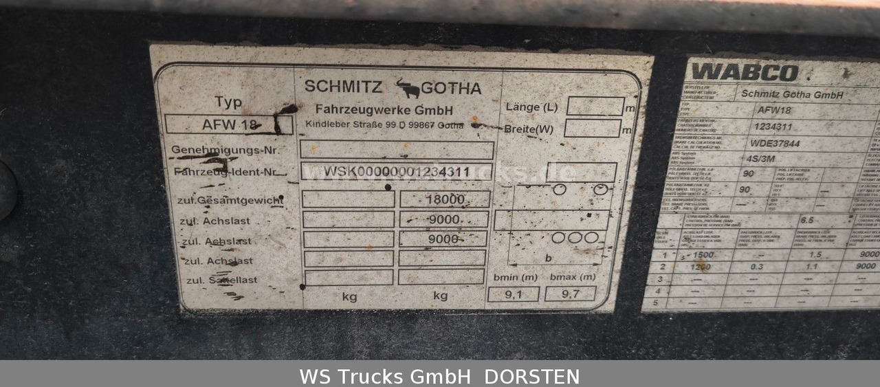 Schmitz Cargobull BDF Wechselbrücke AFW 18 - 集装箱运输车/ 可拆卸车身的拖车:图5 Schmitz Cargobull BDF Wechselbrücke AFW 18 - 集装箱运输车/ 可拆卸车身的拖车:图5