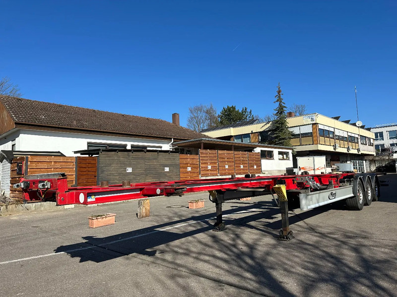 Fliegl Containerchassis für 2 Wechselbrücken 15 m extralang! - 集装箱运输车/ 可拆卸车身的半拖车:图2 Fliegl Containerchassis für 2 Wechselbrücken 15 m extralang! - 集装箱运输车/ 可拆卸车身的半拖车:图2