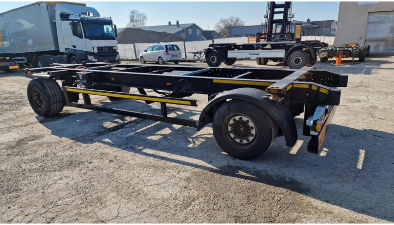 Kögel Lafette JUMBO Drehschemel Lafette 1m Abstellhöhe - 集装箱运输车/ 可拆卸车身的拖车:图5 Kögel Lafette JUMBO Drehschemel Lafette 1m Abstellhöhe - 集装箱运输车/ 可拆卸车身的拖车:图5