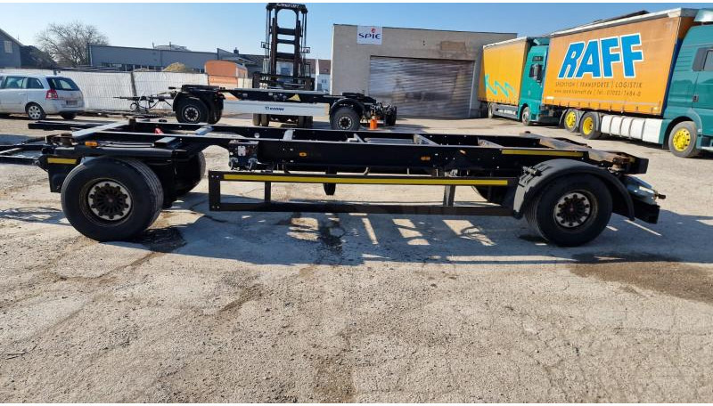 Kögel Lafette JUMBO Drehschemel Lafette 1m Abstellhöhe - 集装箱运输车/ 可拆卸车身的拖车:图4 Kögel Lafette JUMBO Drehschemel Lafette 1m Abstellhöhe - 集装箱运输车/ 可拆卸车身的拖车:图4