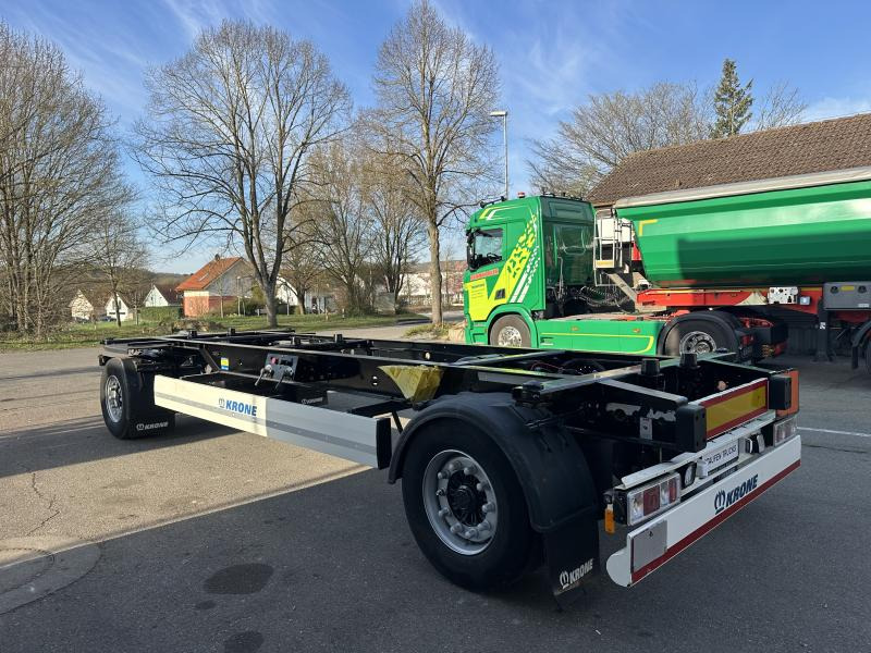 Krone 10 x Jumbo Lafette deutsche Anh. TÜV NEU! 10 x Jumbo Lafette deutsche Anh. TÜV NEU! - 集装箱运输车/ 可拆卸车身的拖车:图3 Krone 10 x Jumbo Lafette deutsche Anh. TÜV NEU! 10 x Jumbo Lafette deutsche Anh. TÜV NEU! - 集装箱运输车/ 可拆卸车身的拖车:图3