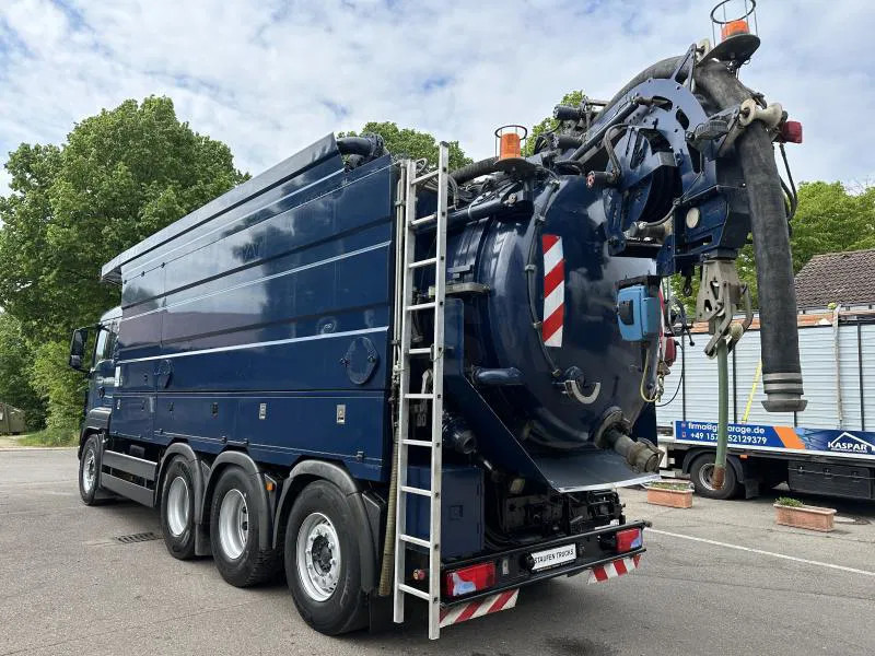 MAN TGS 35.480 8X4 ASSMANN Saug/Spülwagen Kanalreiniger - 卡车:图3 MAN TGS 35.480 8X4 ASSMANN Saug/Spülwagen Kanalreiniger - 卡车:图3