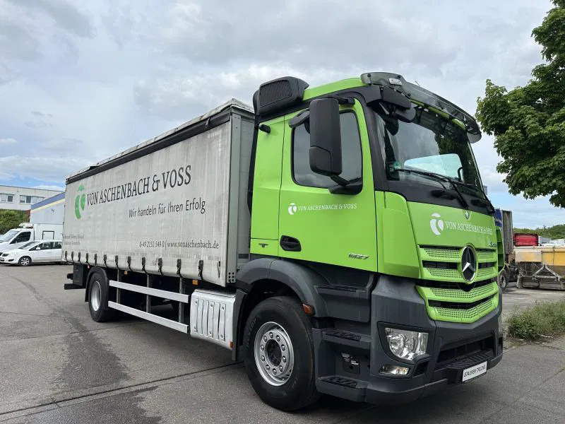 侧帘卡车 Mercedes-Benz Antos 1827 L Pr/Plane Rungentaschen E6：图11