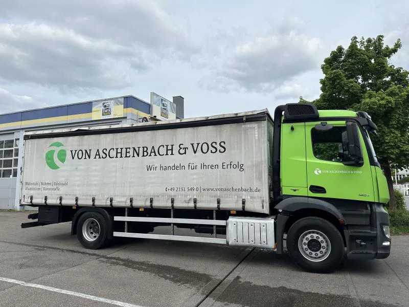 侧帘卡车 Mercedes-Benz Antos 1827 L Pr/Plane Rungentaschen E6：图9