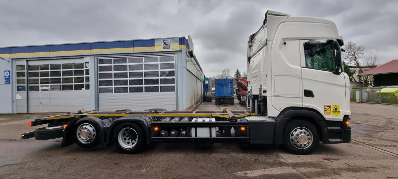 Scania S 410 6X2 BDF Intarder Lenkachse VANTEC hyd Hubr - 集装箱运输车/ 可拆卸车身的卡车:图2 Scania S 410 6X2 BDF Intarder Lenkachse VANTEC hyd Hubr - 集装箱运输车/ 可拆卸车身的卡车:图2