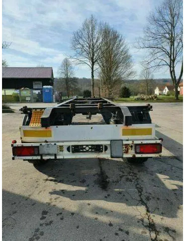 底盘拖车 Schmitz Cargobull 4 x Lafette Standard elox/verzinkt TÜV NEU! 4 x Lafette Standard elox/verzinkt TÜV NEU!：图6