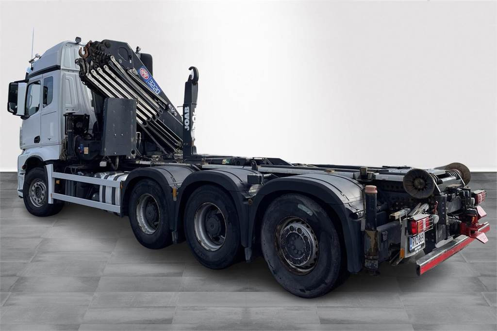 Mercedes-Benz Arocs 3251 8x4*4 - HMF 32 tm - Koukku - 起重车:图4 Mercedes-Benz Arocs 3251 8x4*4 - HMF 32 tm - Koukku - 起重车:图4