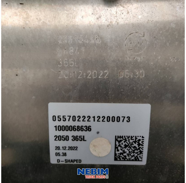 Volvo Volvo - 21516446 - Brandstoftank 365L afm. 95x70x71cm - 备件 适用于 卡车:图5 Volvo Volvo - 21516446 - Brandstoftank 365L afm. 95x70x71cm - 备件 适用于 卡车:图5