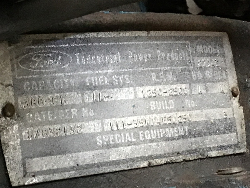 Ford 2714E POMP 550 BAR USED - 水泵:图5 Ford 2714E POMP 550 BAR USED - 水泵:图5