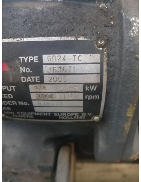 Mitsubishi 6D24 TC USED - 建筑机械:图3 Mitsubishi 6D24 TC USED - 建筑机械:图3