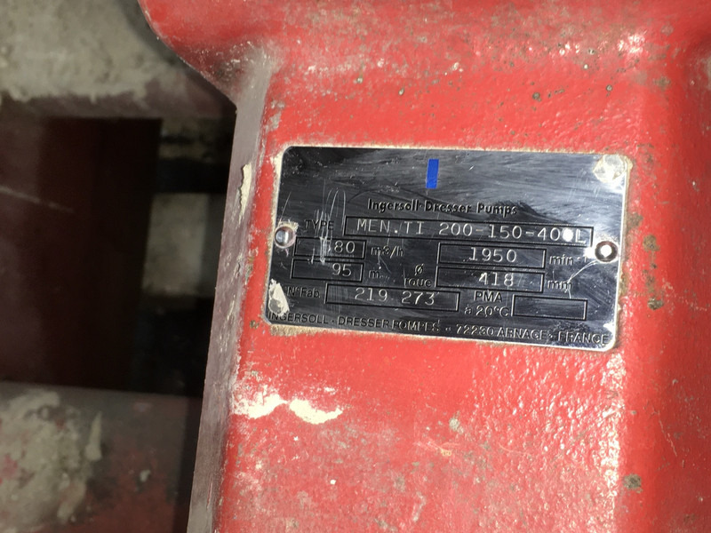 Volvo TD121GPB POMP 580M³H USED - 水泵:图1 Volvo TD121GPB POMP 580M³H USED - 水泵:图1