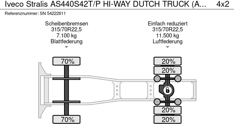 牵引车 Iveco Stralis AS440S42T/P HI-WAY DUTCH TRUCK (APK/TUV -> 02-2024 / EURO 6 / AS-TRONIC / 2 TANKS / LEATHER SEATS / FRIDGE)：图13