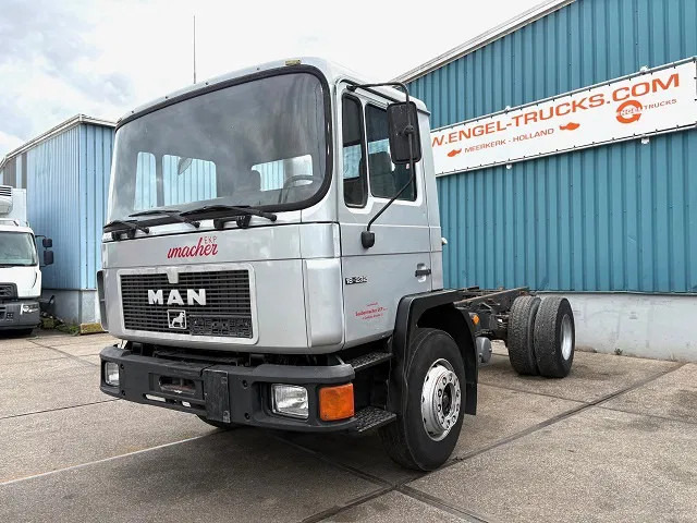 MAN 18 18.232 4x2 FULL STEEL CHASSIS (MANUAL GEARBOX / FULL STEEL SUSPENSION / REDUCTION AXLE) - 驾驶室底盘卡车:图1 MAN 18 18.232 4x2 FULL STEEL CHASSIS (MANUAL GEARBOX / FULL STEEL SUSPENSION / REDUCTION AXLE) - 驾驶室底盘卡车:图1