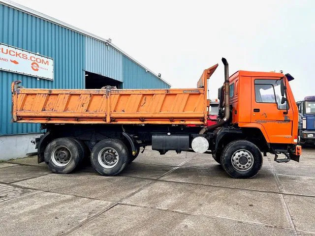 Volvo FL 12.380 6x6 FULL STEEL SUSPENSION MEILLER KIPPER (EURO 2 / MANUAL GEARBOX / REDUCTION AXLES / FULL STEEL SUSPENSION) - 翻斗车:图4 Volvo FL 12.380 6x6 FULL STEEL SUSPENSION MEILLER KIPPER (EURO 2 / MANUAL GEARBOX / REDUCTION AXLES / FULL STEEL SUSPENSION) - 翻斗车:图4