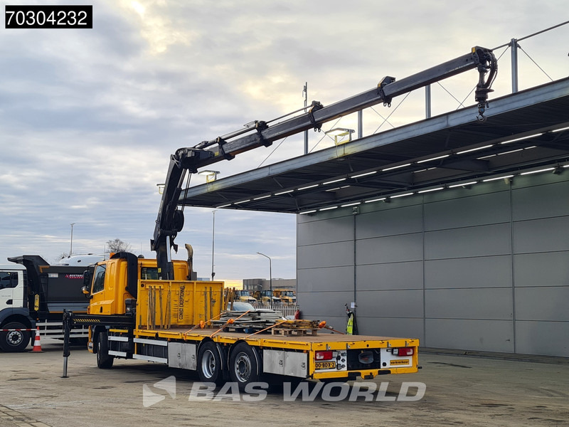 DAF CF 410 CF 6X2 HIAB 244EP-4 HIPRO Crane Kran Lift +Steering Axle Automatic Euro 6 - 栏板式/ 平板卡车, 起重车:图2 DAF CF 410 CF 6X2 HIAB 244EP-4 HIPRO Crane Kran Lift +Steering Axle Automatic Euro 6 - 栏板式/ 平板卡车, 起重车:图2