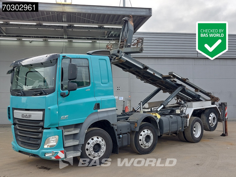 DAF CF 410 CF 8X2 35tons Velsycon CL35.71 containersystem Lift+steering axle Euro 6 - 吊钩升降车:图1 DAF CF 410 CF 8X2 35tons Velsycon CL35.71 containersystem Lift+steering axle Euro 6 - 吊钩升降车:图1