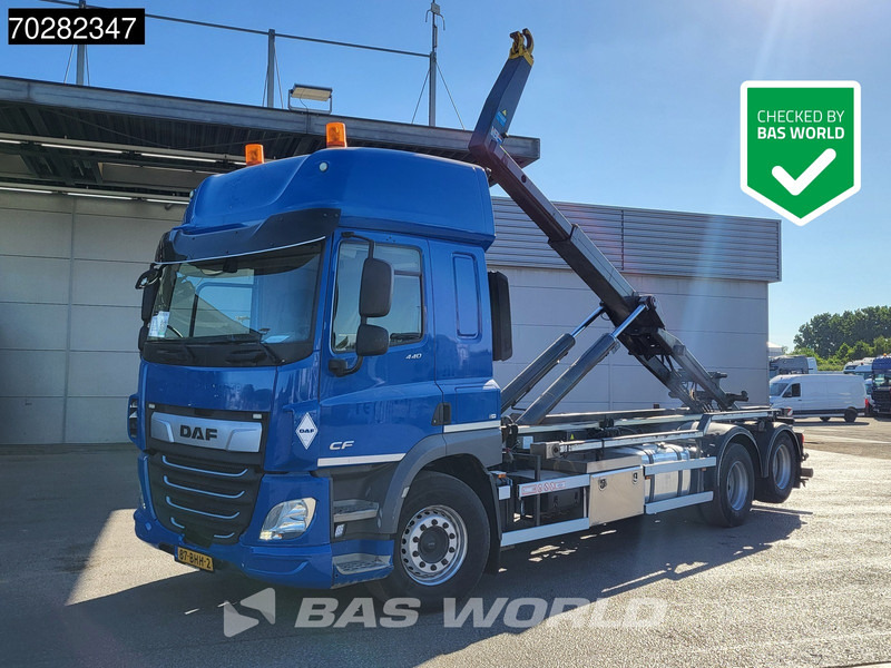 DAF CF 440 6X2 NL-Truck 21tons VDL containersystem ACC Euro 6 - 吊钩升降车:图1 DAF CF 440 6X2 NL-Truck 21tons VDL containersystem ACC Euro 6 - 吊钩升降车:图1