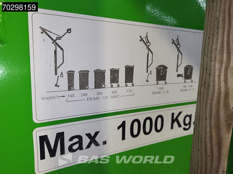 垃圾车 DAF CF75.250 6X2 20m3 Geesink GPM III v 20H25 superstructure Automatic Lenkasche Euro 5:图19 垃圾车 DAF CF75.250 6X2 20m3 Geesink GPM III v 20H25 superstructure Automatic Lenkasche Euro 5:图19