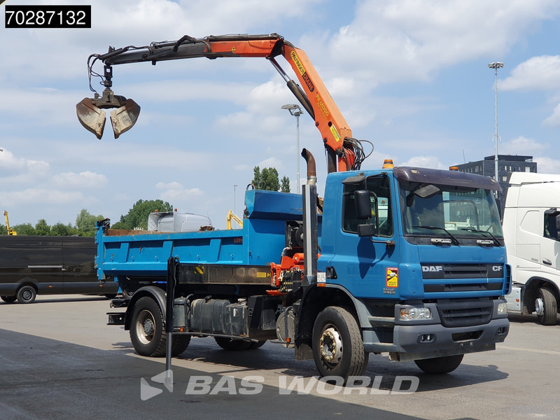DAF CF75.310 4X2 Palfinger PK12000 Kran Crane 7m3 tipper Big-Axle Steelsuspension Euro 3 - 翻斗车, 起重车:图3 DAF CF75.310 4X2 Palfinger PK12000 Kran Crane 7m3 tipper Big-Axle Steelsuspension Euro 3 - 翻斗车, 起重车:图3