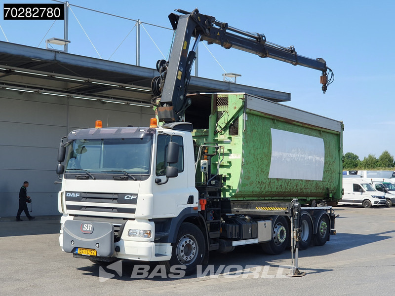 DAF CF85.360 8X2 NL-Truck Hiab 211 E-3 HIPRO Kran 21T Multilift Euro 5 - 吊钩升降车, 起重车:图5 DAF CF85.360 8X2 NL-Truck Hiab 211 E-3 HIPRO Kran 21T Multilift Euro 5 - 吊钩升降车, 起重车:图5