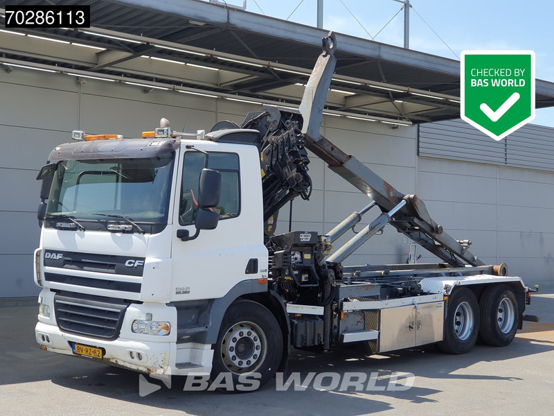 DAF CF85.360 CF 6X2 NL-Truck Hiab 211 EP-4 HIDUO Crane + Hooklift Liftachse Euro 5 - 吊钩升降车, 起重车:图1 DAF CF85.360 CF 6X2 NL-Truck Hiab 211 EP-4 HIDUO Crane + Hooklift Liftachse Euro 5 - 吊钩升降车, 起重车:图1