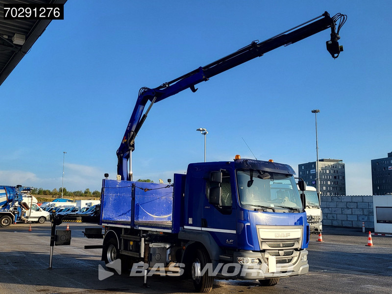 DAF LF 260 LF 4X2 HIAB 111 B-2 Hiduo Crane Automatic ACC Euro 6 - 栏板式/ 平板卡车, 起重车:图3 DAF LF 260 LF 4X2 HIAB 111 B-2 Hiduo Crane Automatic ACC Euro 6 - 栏板式/ 平板卡车, 起重车:图3