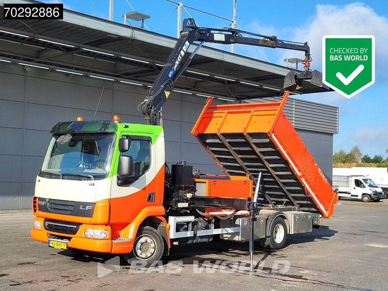 DAF LF45.210 LF 4X2 MKG HLK 66 Crane Kran 5m3 tipper Manual Euro 5 - 翻斗车, 起重车:图1 DAF LF45.210 LF 4X2 MKG HLK 66 Crane Kran 5m3 tipper Manual Euro 5 - 翻斗车, 起重车:图1