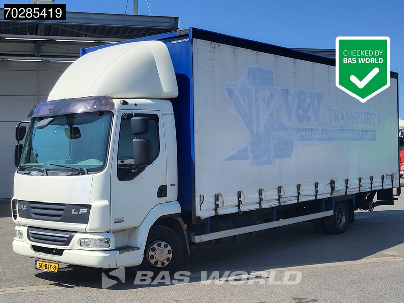 DAF LF45.220 LF 4X2 12tons NL-Truck 1500kg Ladebordwand Automatic EEV - 侧帘卡车:图1 DAF LF45.220 LF 4X2 12tons NL-Truck 1500kg Ladebordwand Automatic EEV - 侧帘卡车:图1