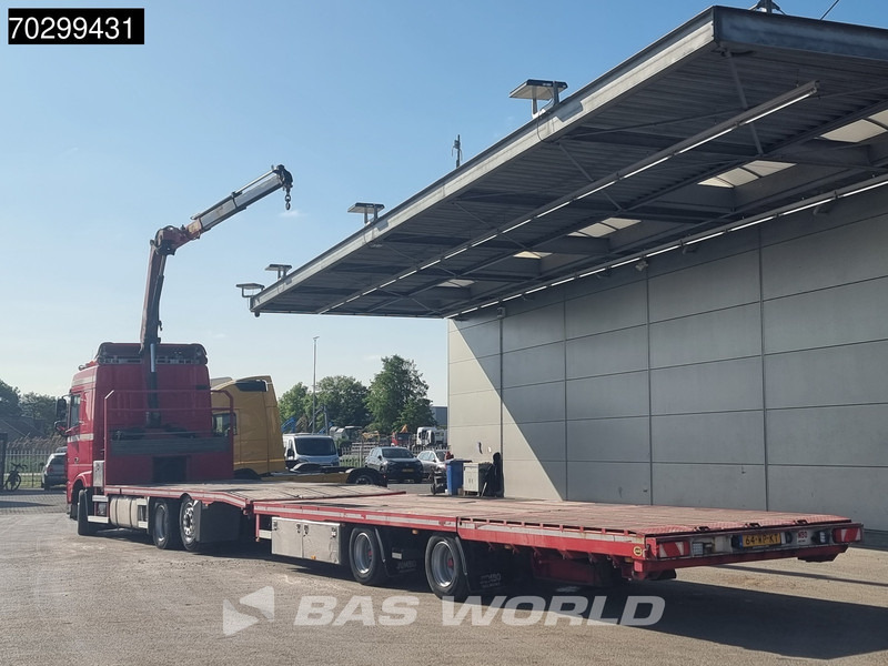 DAF XF 440 6X2 NL-combi Transporter HMF 900-K2 Kran Winch Lift-Lenkachse Euro 6 - 卡车, 起重车:图2 DAF XF 440 6X2 NL-combi Transporter HMF 900-K2 Kran Winch Lift-Lenkachse Euro 6 - 卡车, 起重车:图2
