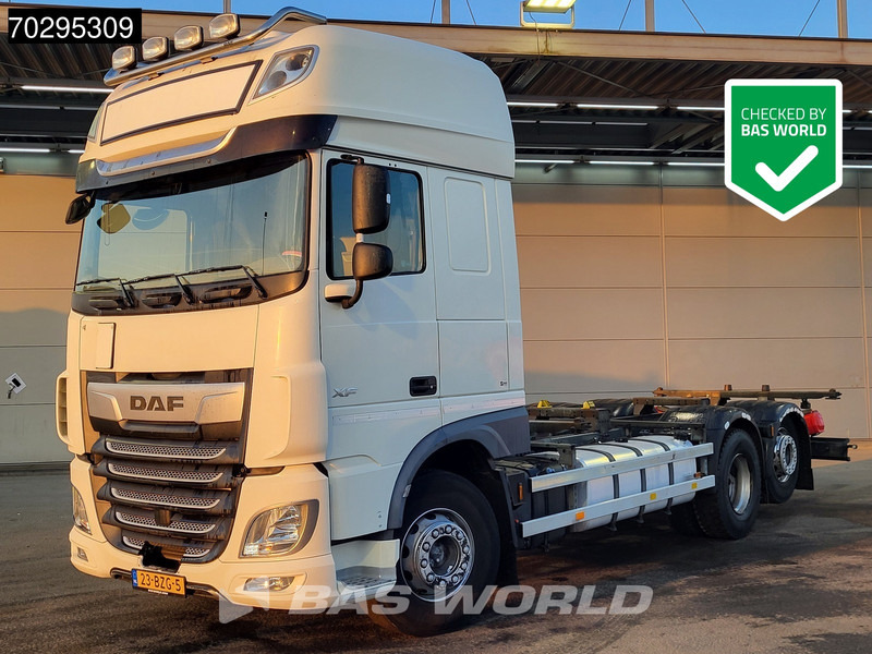 DAF XF 450 XF 6X2 NL-Truck Retarder 2xTanks Lift-axle Standairco ACC Euro 6 - 集装箱运输车/ 可拆卸车身的卡车:图1 DAF XF 450 XF 6X2 NL-Truck Retarder 2xTanks Lift-axle Standairco ACC Euro 6 - 集装箱运输车/ 可拆卸车身的卡车:图1