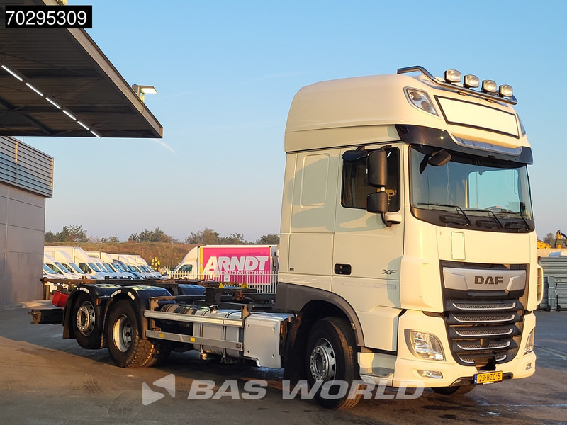 DAF XF 450 XF 6X2 NL-Truck Retarder 2xTanks Lift-axle Standairco ACC Euro 6 - 集装箱运输车/ 可拆卸车身的卡车:图3 DAF XF 450 XF 6X2 NL-Truck Retarder 2xTanks Lift-axle Standairco ACC Euro 6 - 集装箱运输车/ 可拆卸车身的卡车:图3