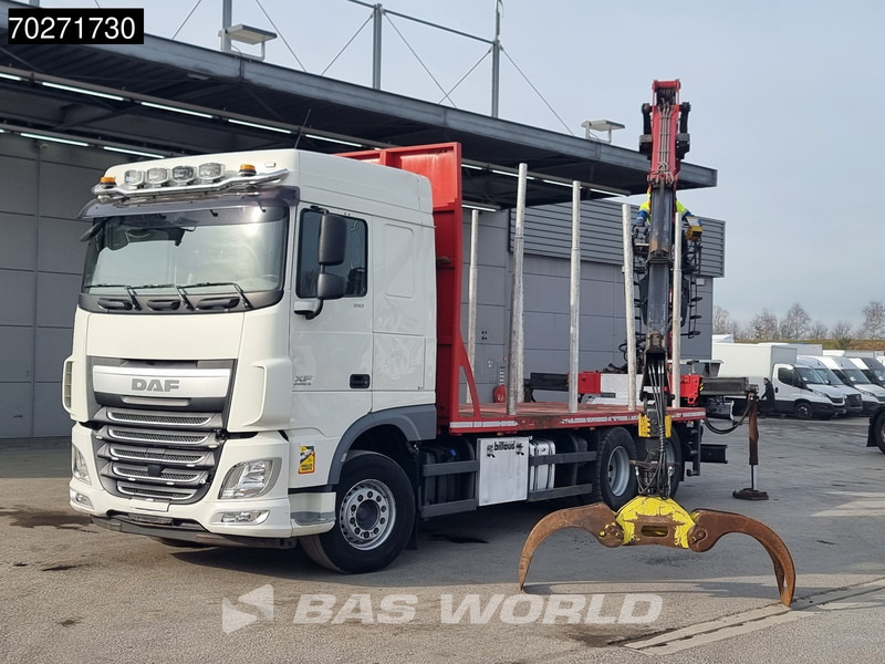 DAF XF 510 6X4 Jonsered Z-Crane SC ACC Retarder Euro 6 - 木材运输车, 起重车:图5 DAF XF 510 6X4 Jonsered Z-Crane SC ACC Retarder Euro 6 - 木材运输车, 起重车:图5