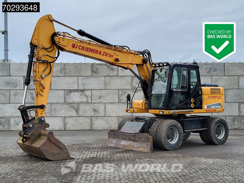 Doosan DX170 W - 轮式挖掘机:图1 Doosan DX170 W - 轮式挖掘机:图1